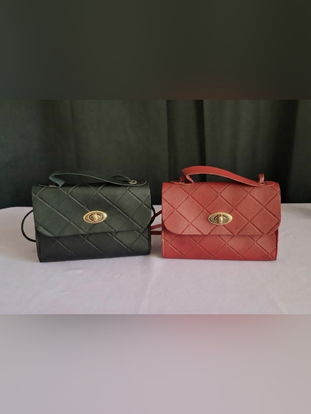 Women’s small luxury hand bags bundle of 2